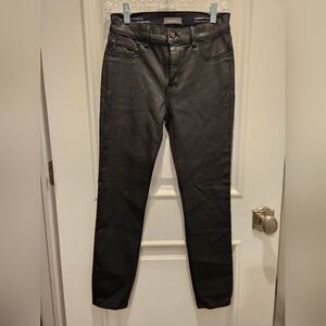 MidRise Florence ankle skinny jeans by DL1961. Size‎ 28 Black Faux leath…